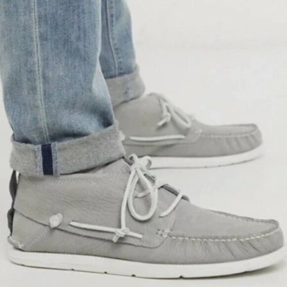 UGG Men's Beach Moc Chukka Boots size 12 $135 in Grey - Picture 1 of 10